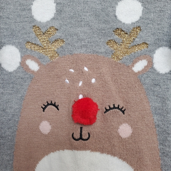 Reindeer baby dress - Picture 2 of 4